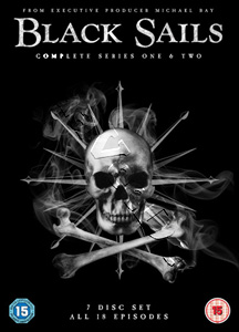 Black Sails |Complete Seasons 1 & 2 | Black Sails - Seasons One and Two |18 Episodes  DVD